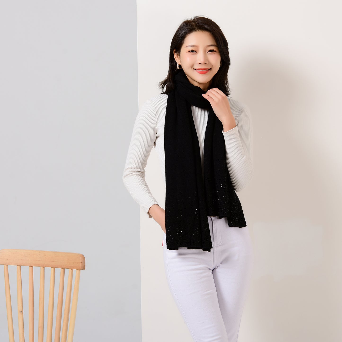 Women's cashmere shawl