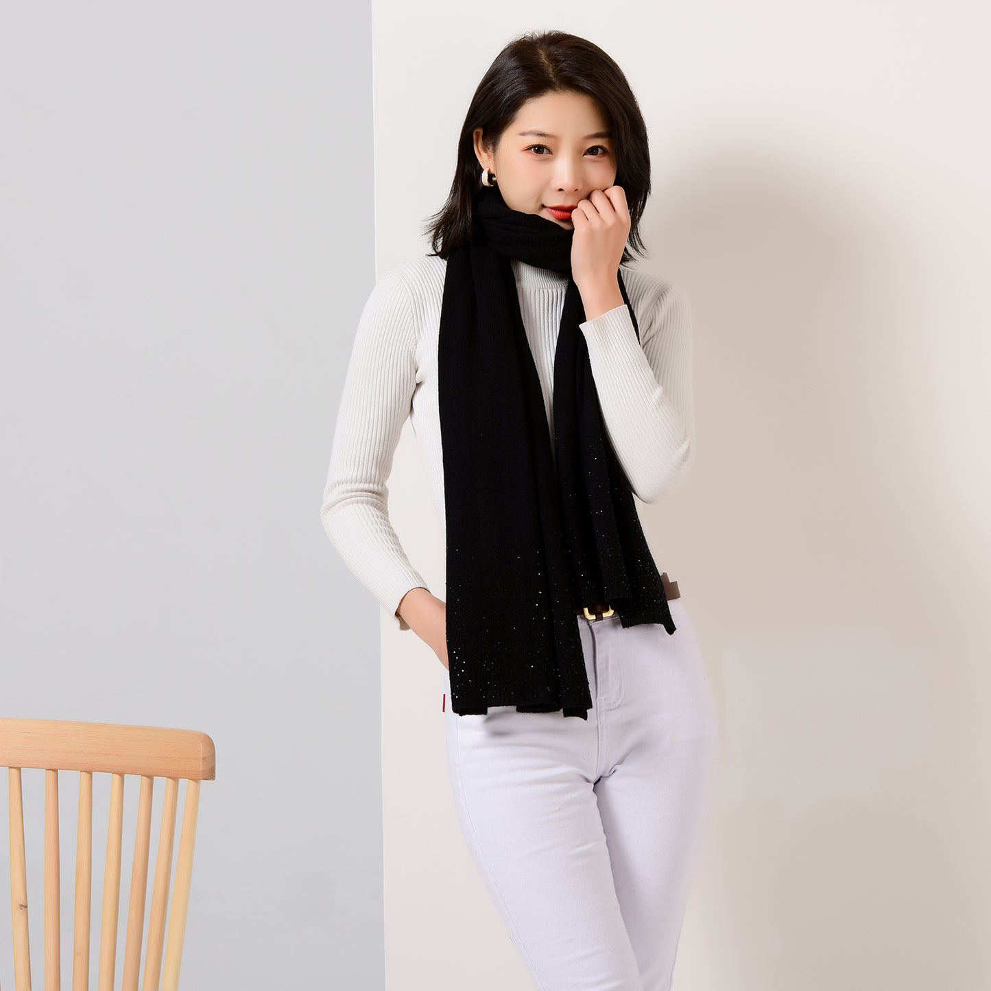 Women's cashmere shawl