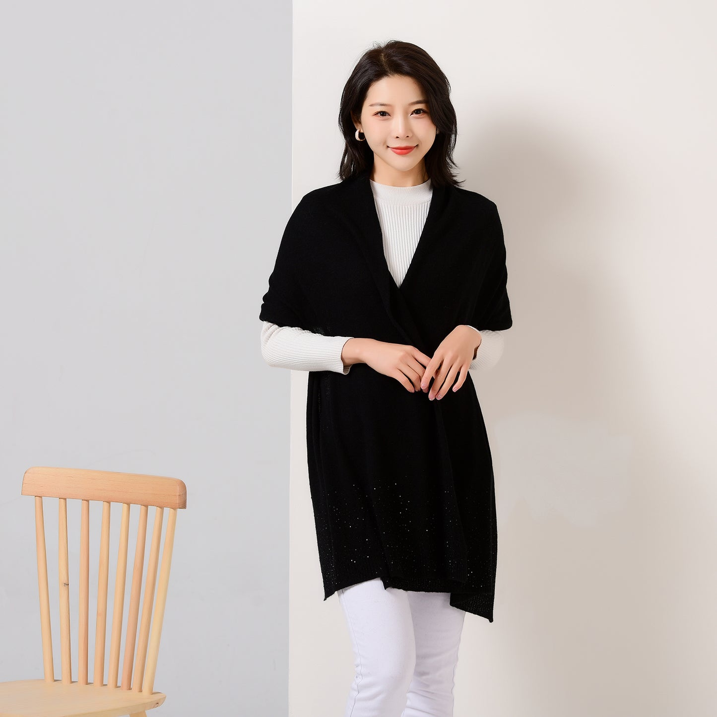 Women's cashmere shawl