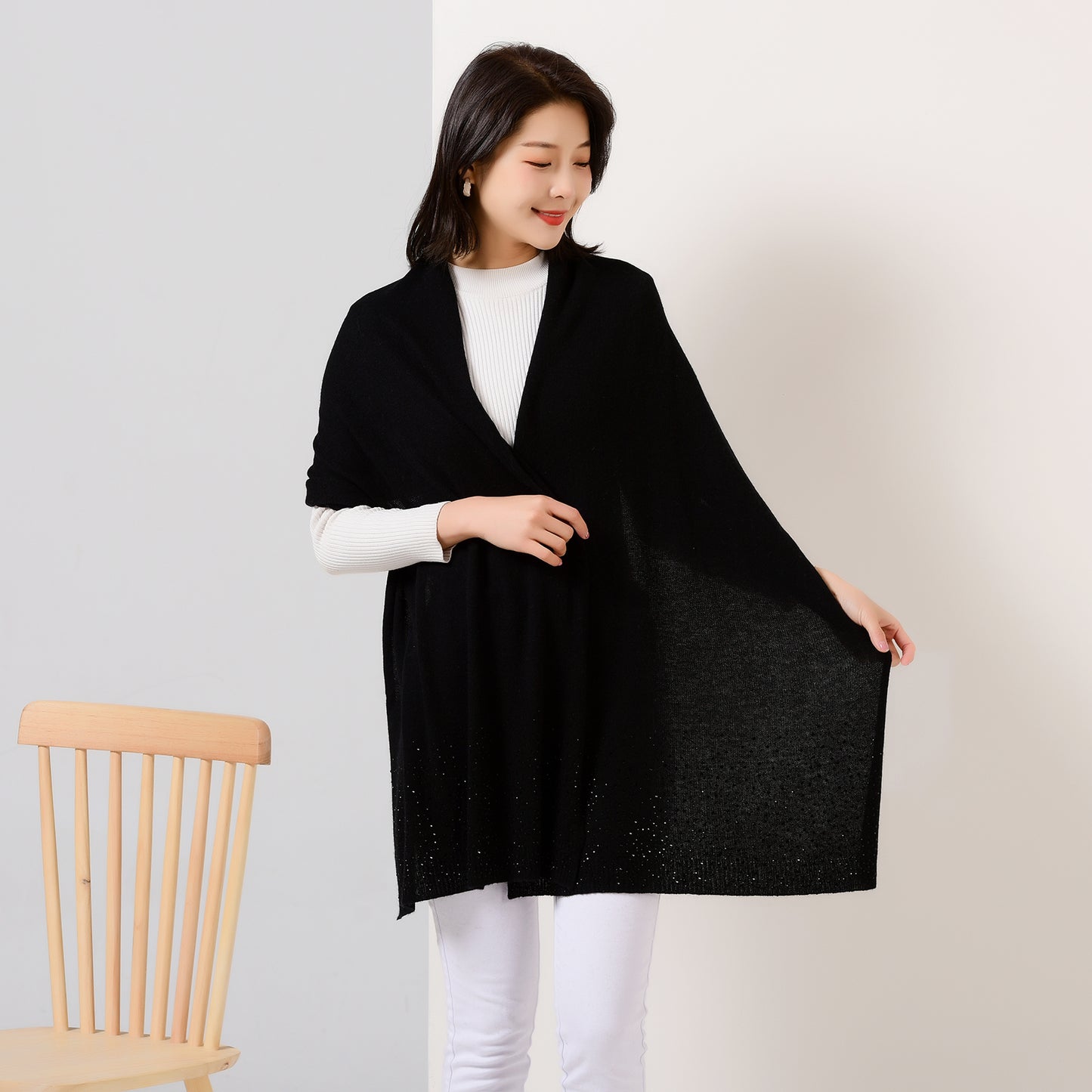 Women's cashmere shawl