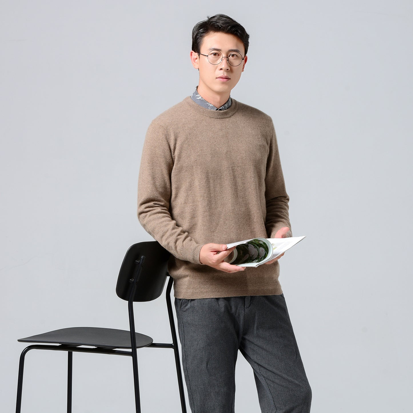 Men's cashmere pullover