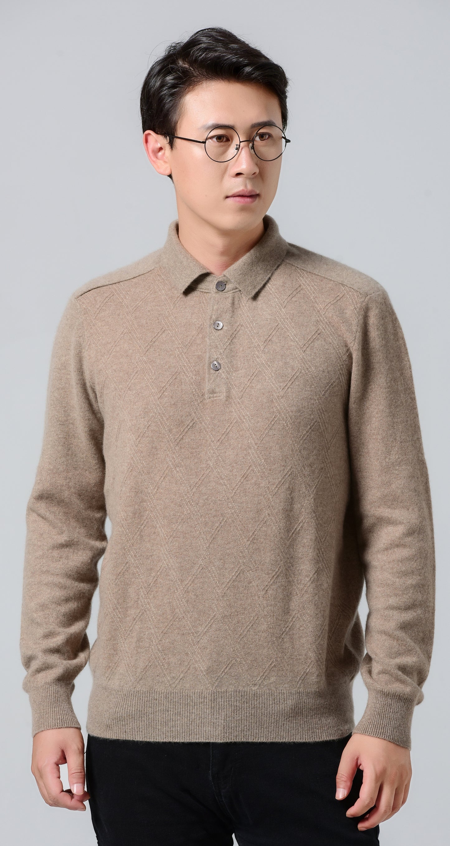 Men's cashmere pullover
