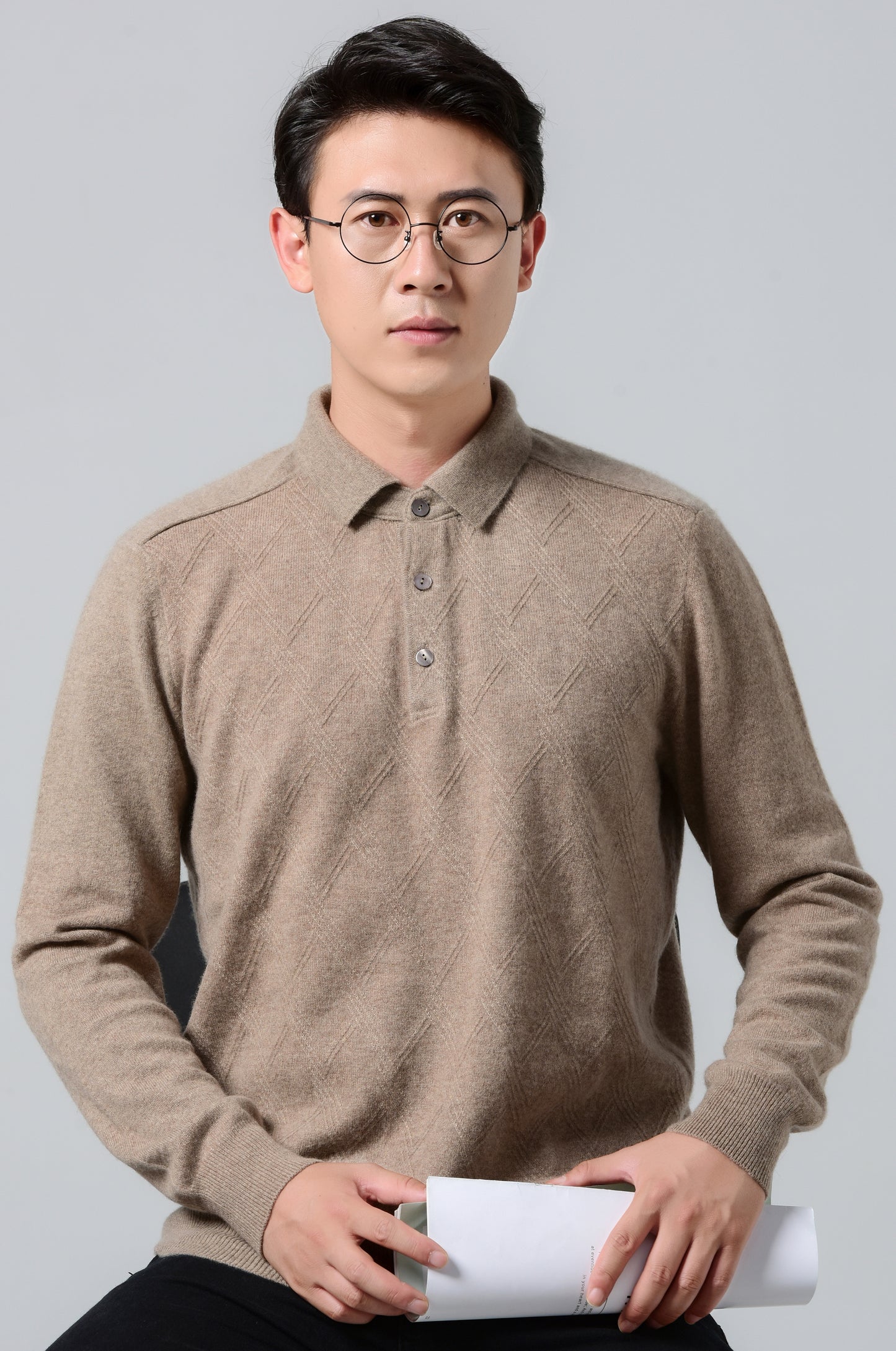 Men's cashmere pullover