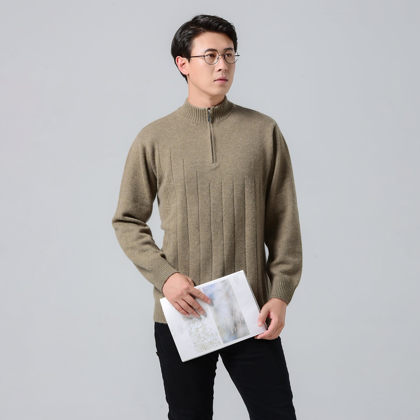 Men's cashmere pullover
