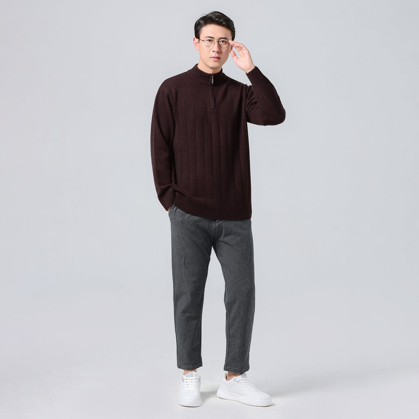 Men's cashmere pullover