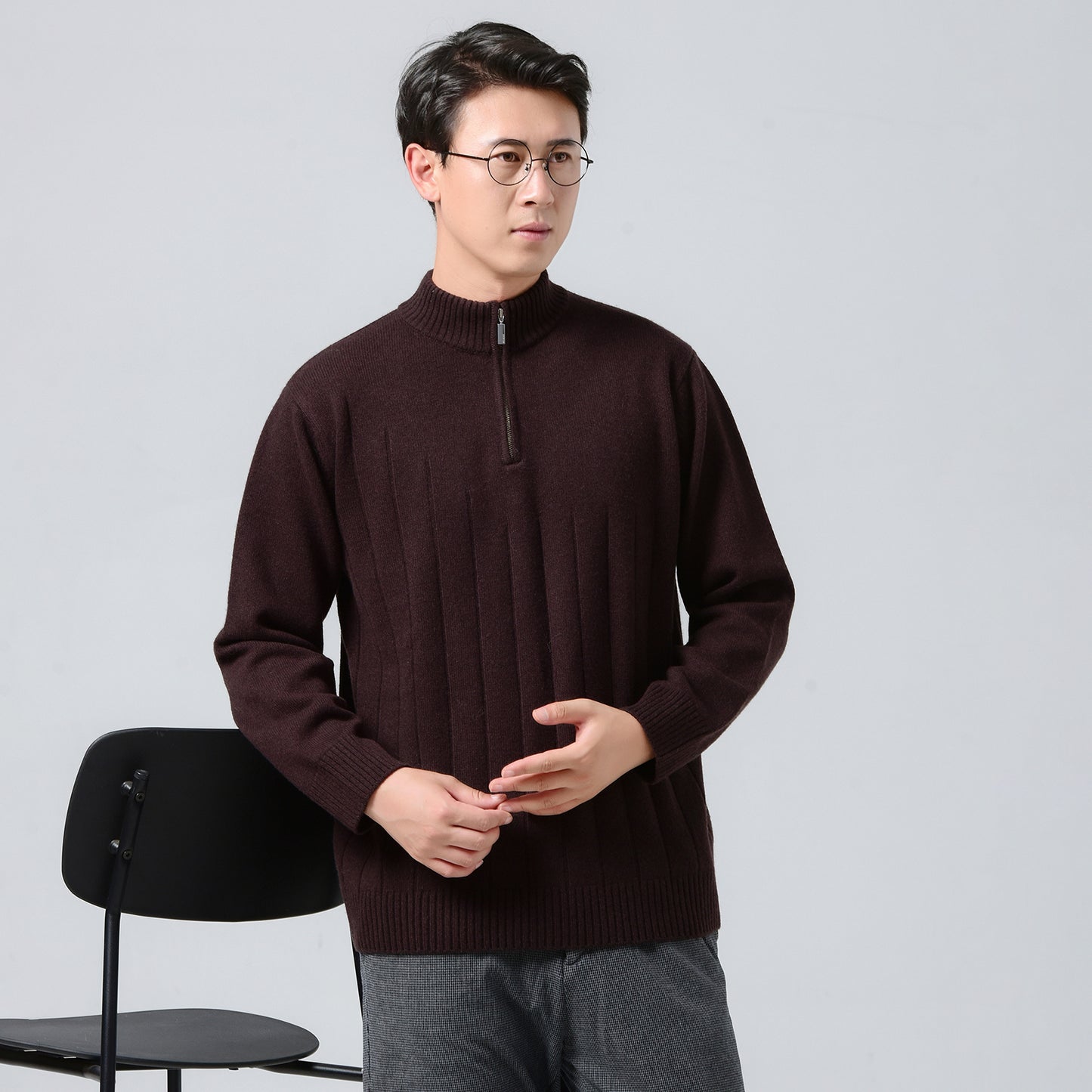 Men's cashmere pullover