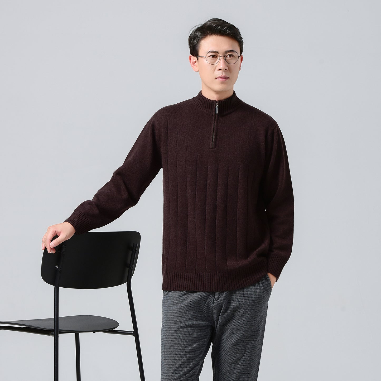 Men's cashmere pullover