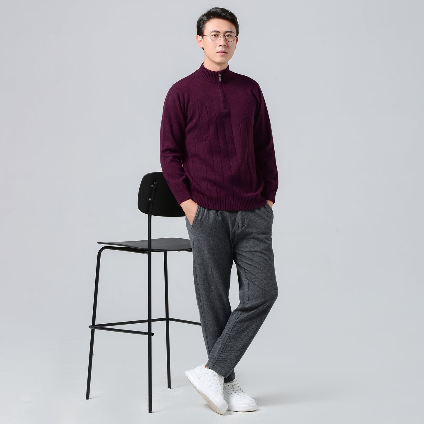 Men's cashmere pullover