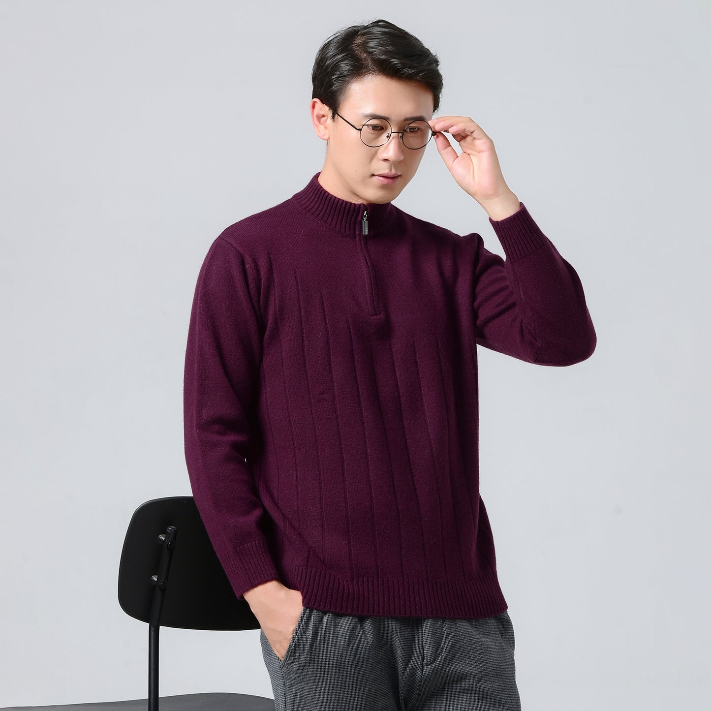Men's cashmere pullover