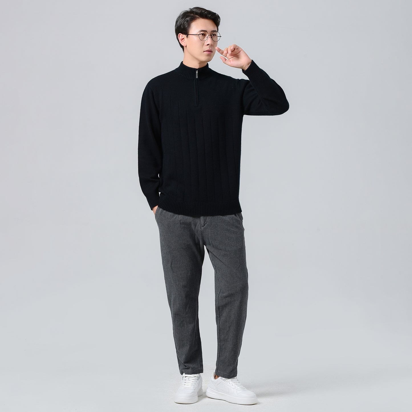 Men's cashmere pullover