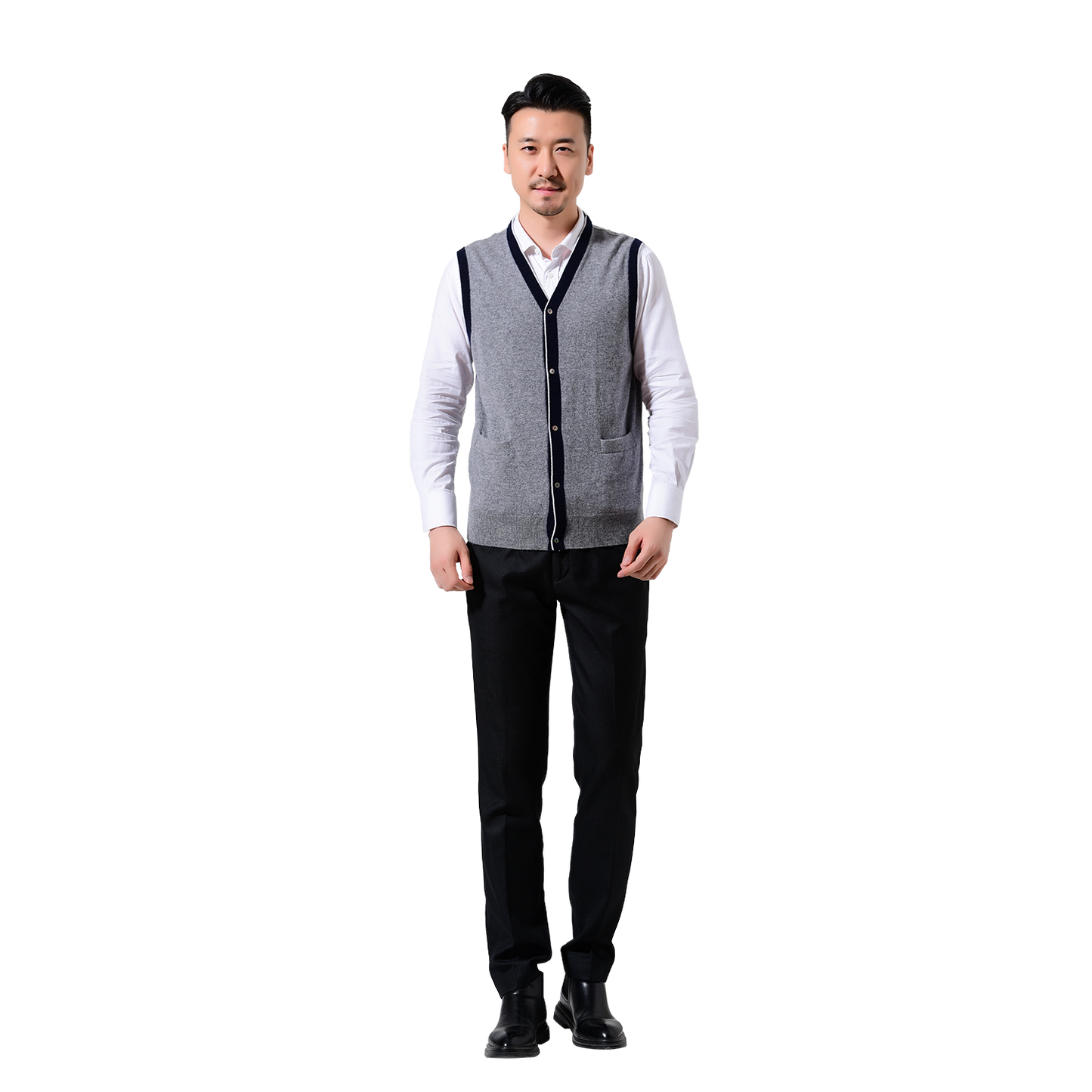 Men's cashmere vest