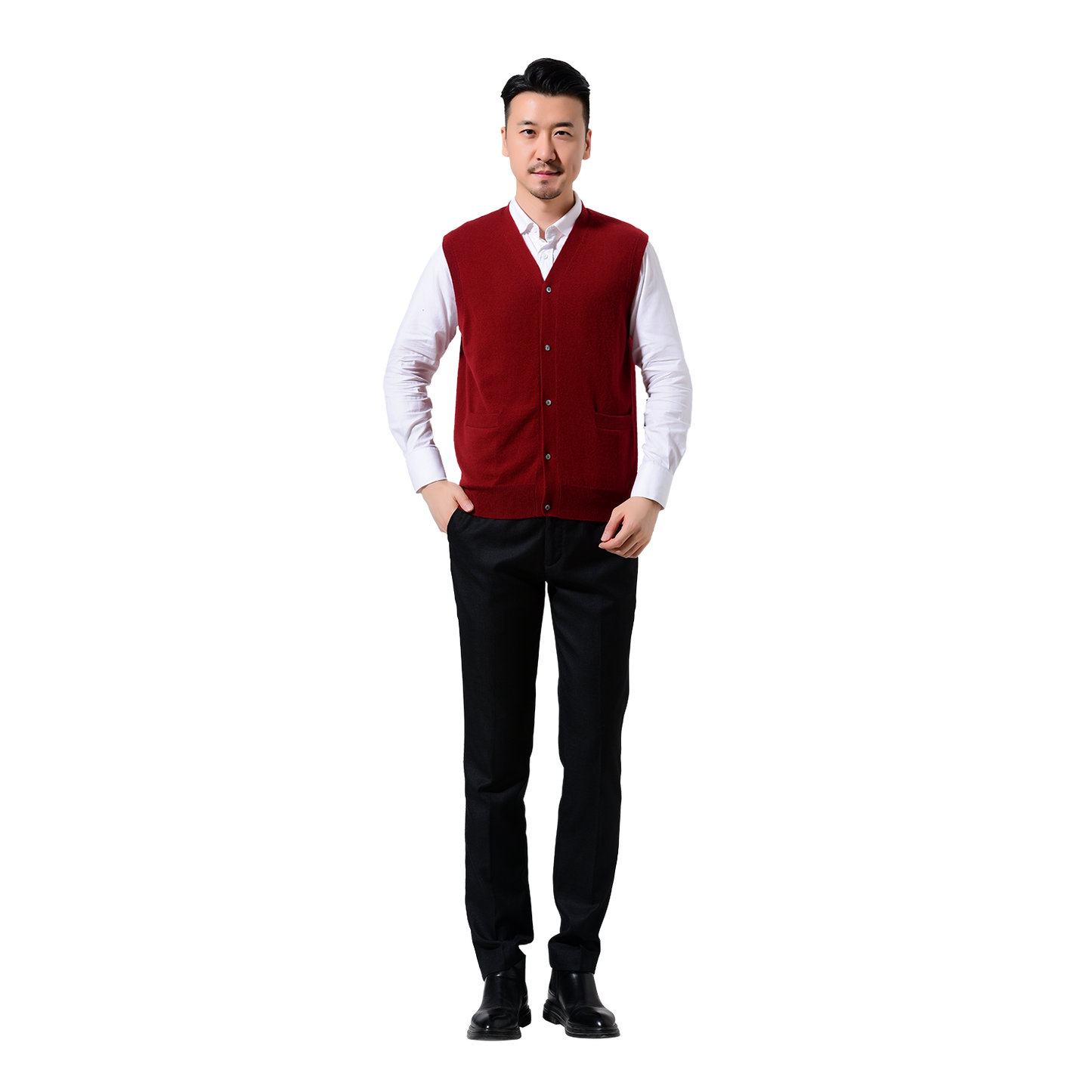 Men's cashmere vest