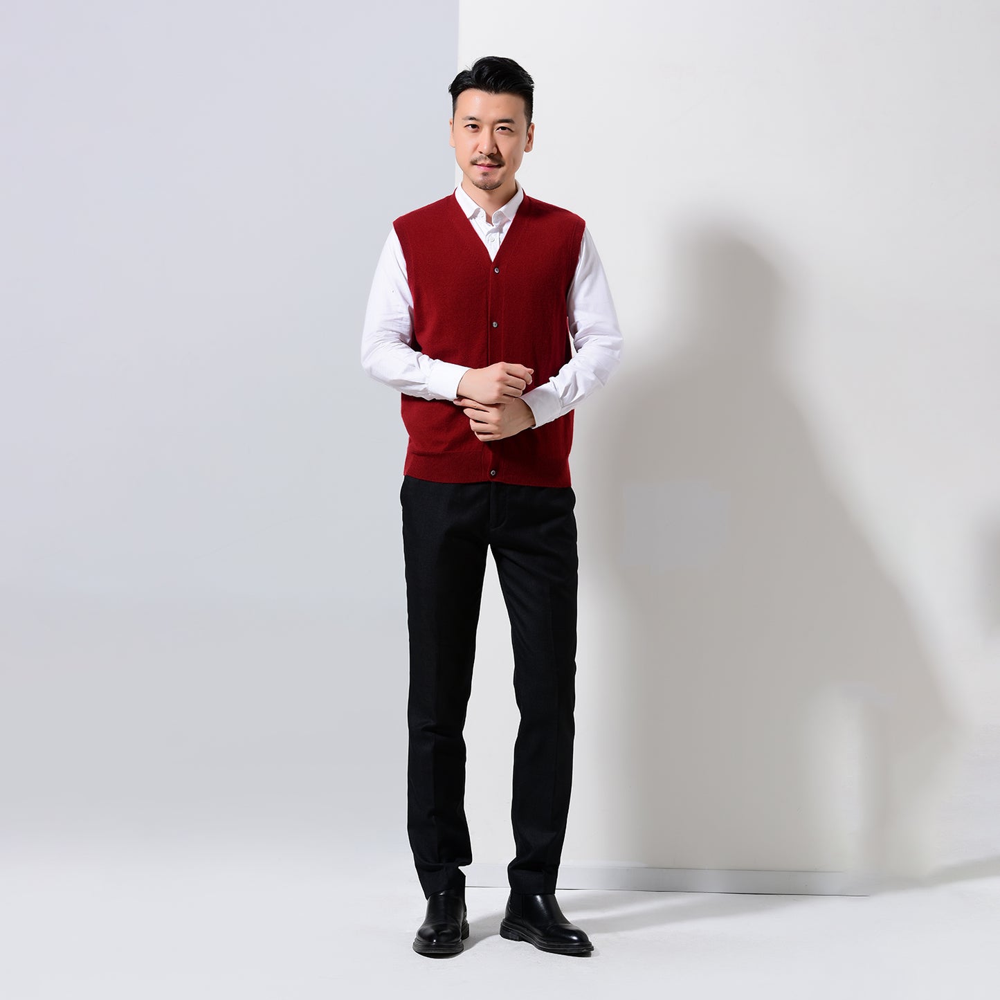 Men's cashmere vest