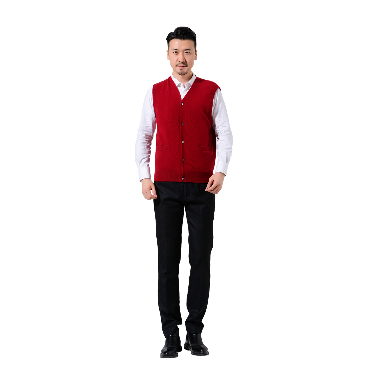 Men's cashmere vest