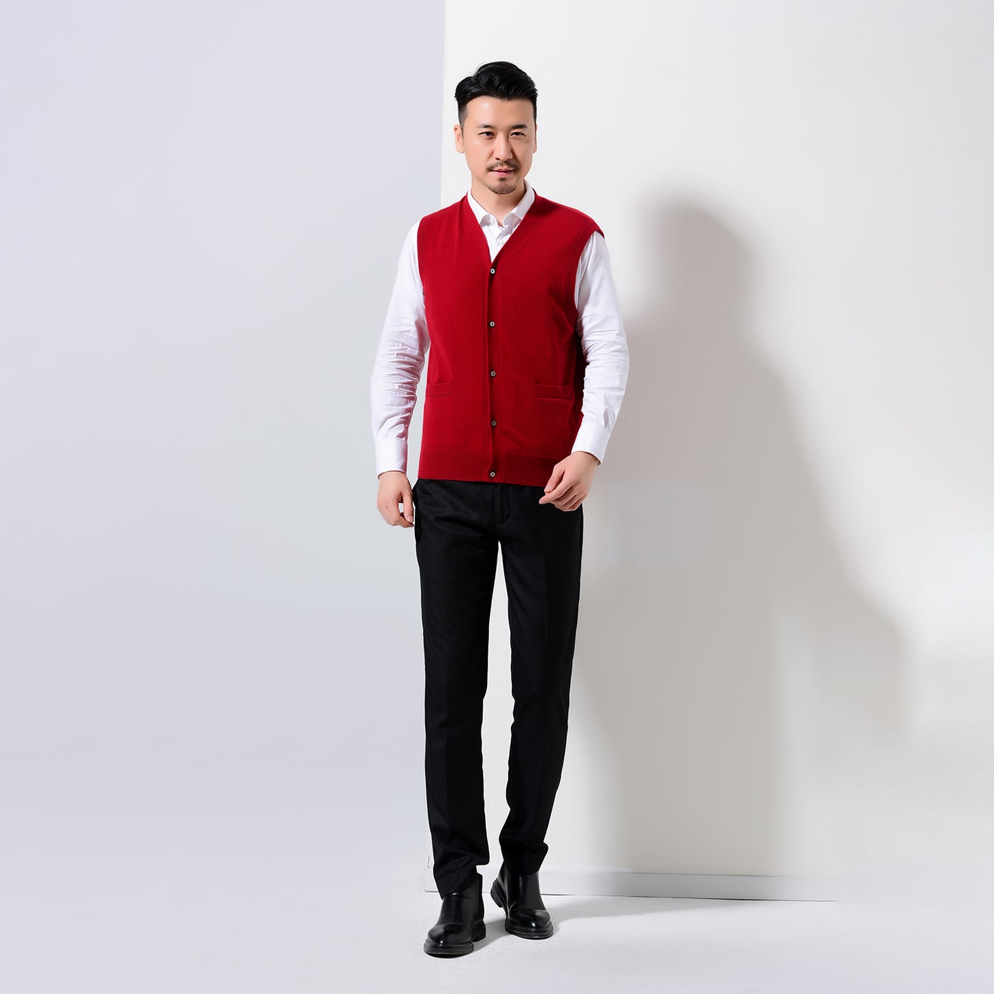 Men's cashmere vest