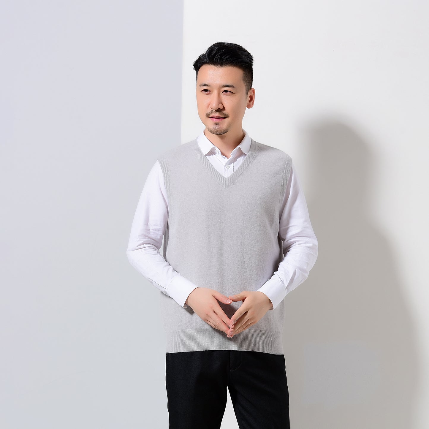Men's cashmere vest