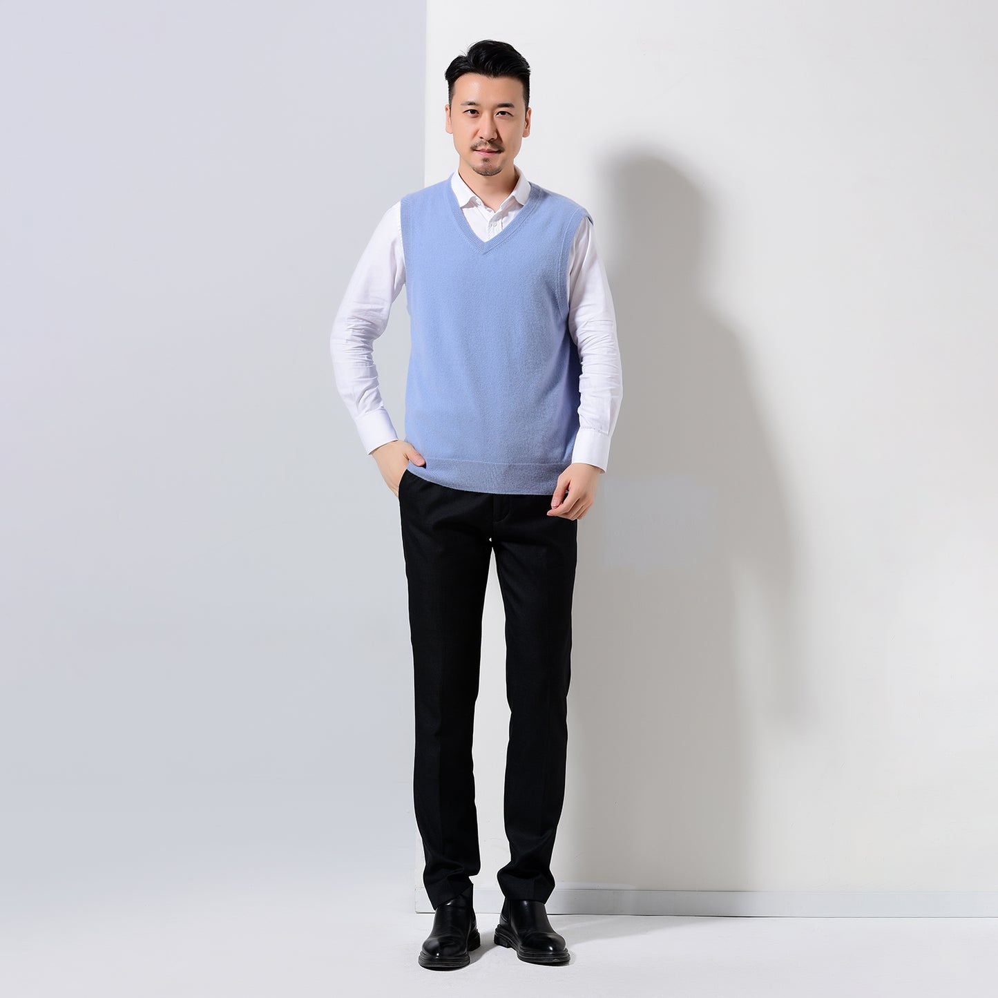 Men's cashmere vest