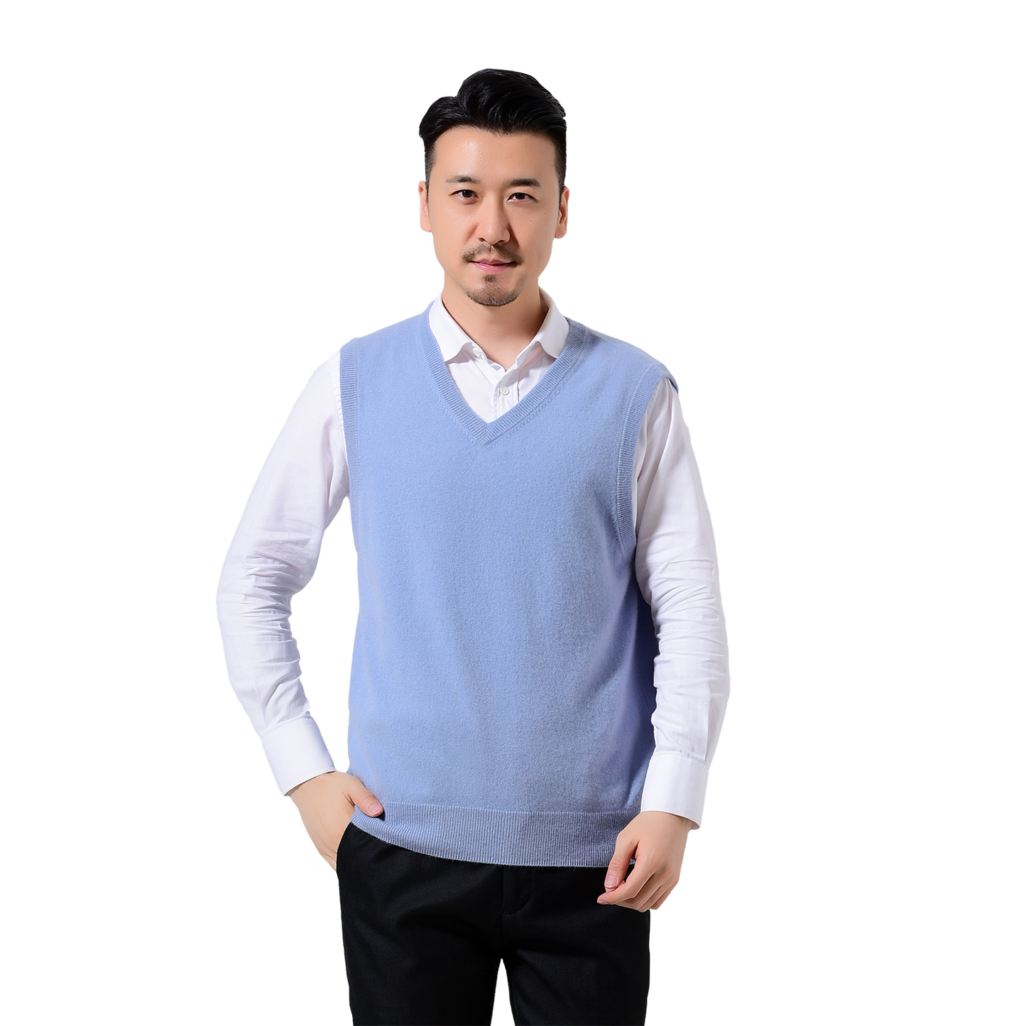 Men's cashmere vest