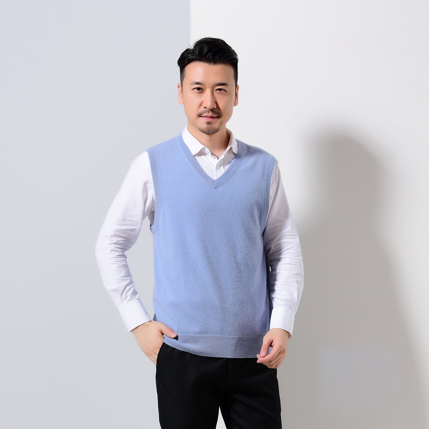 Men's cashmere vest