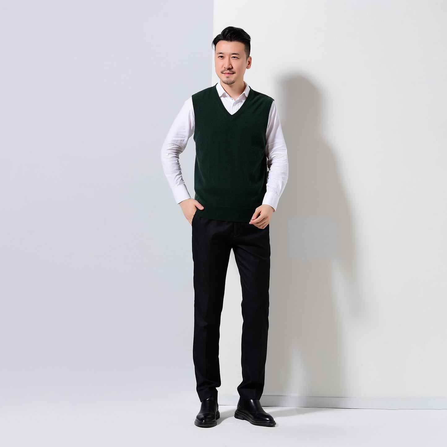 Men's cashmere vest