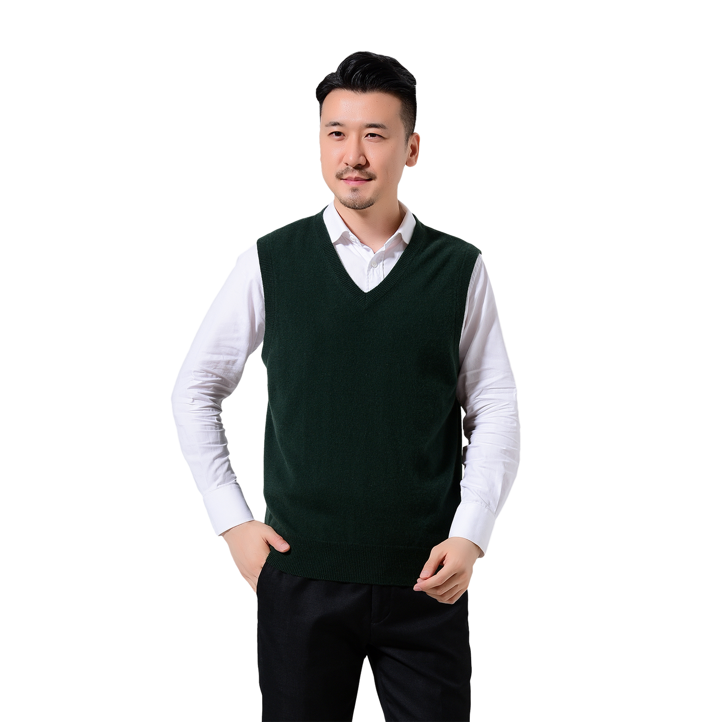 Men's cashmere vest