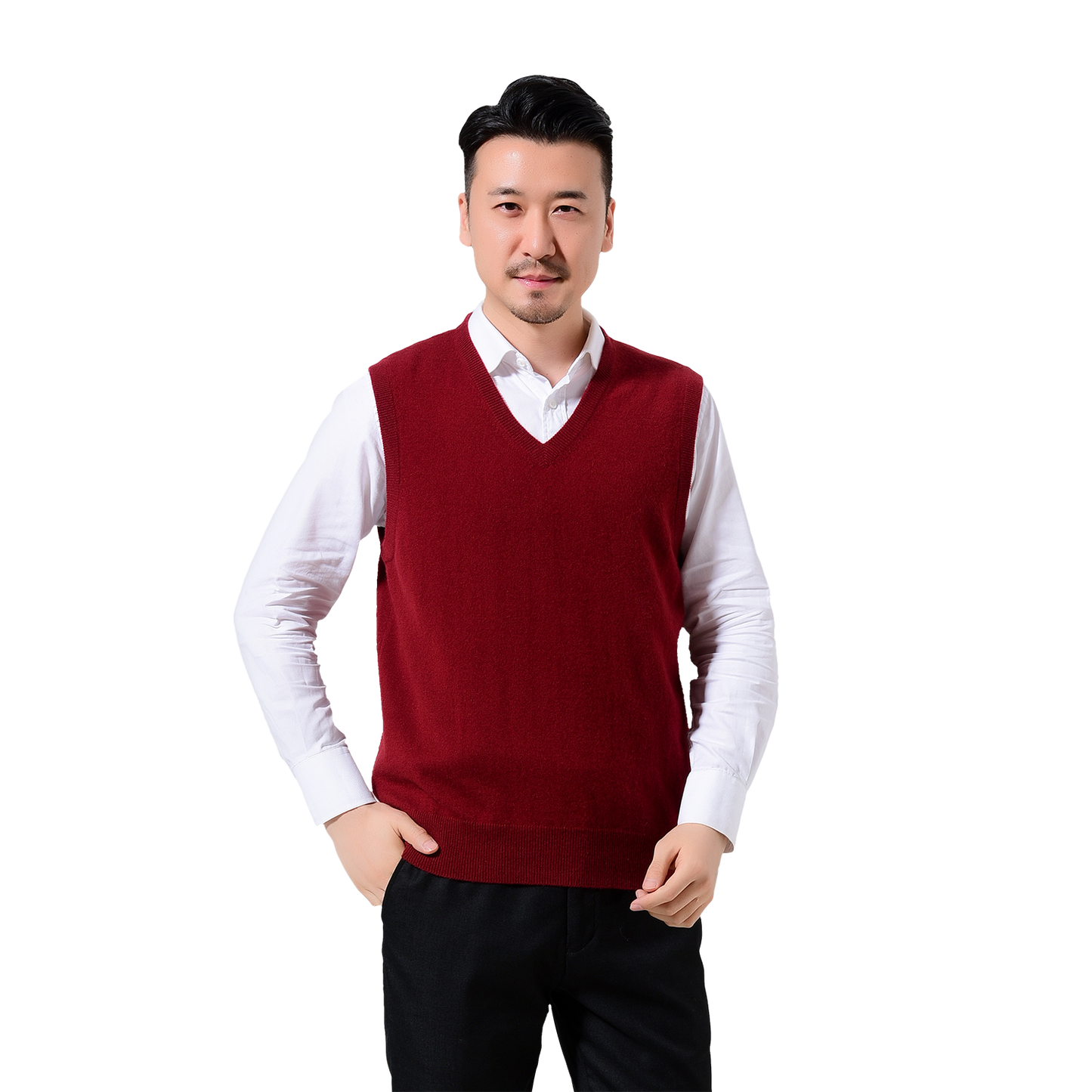 Men's cashmere vest