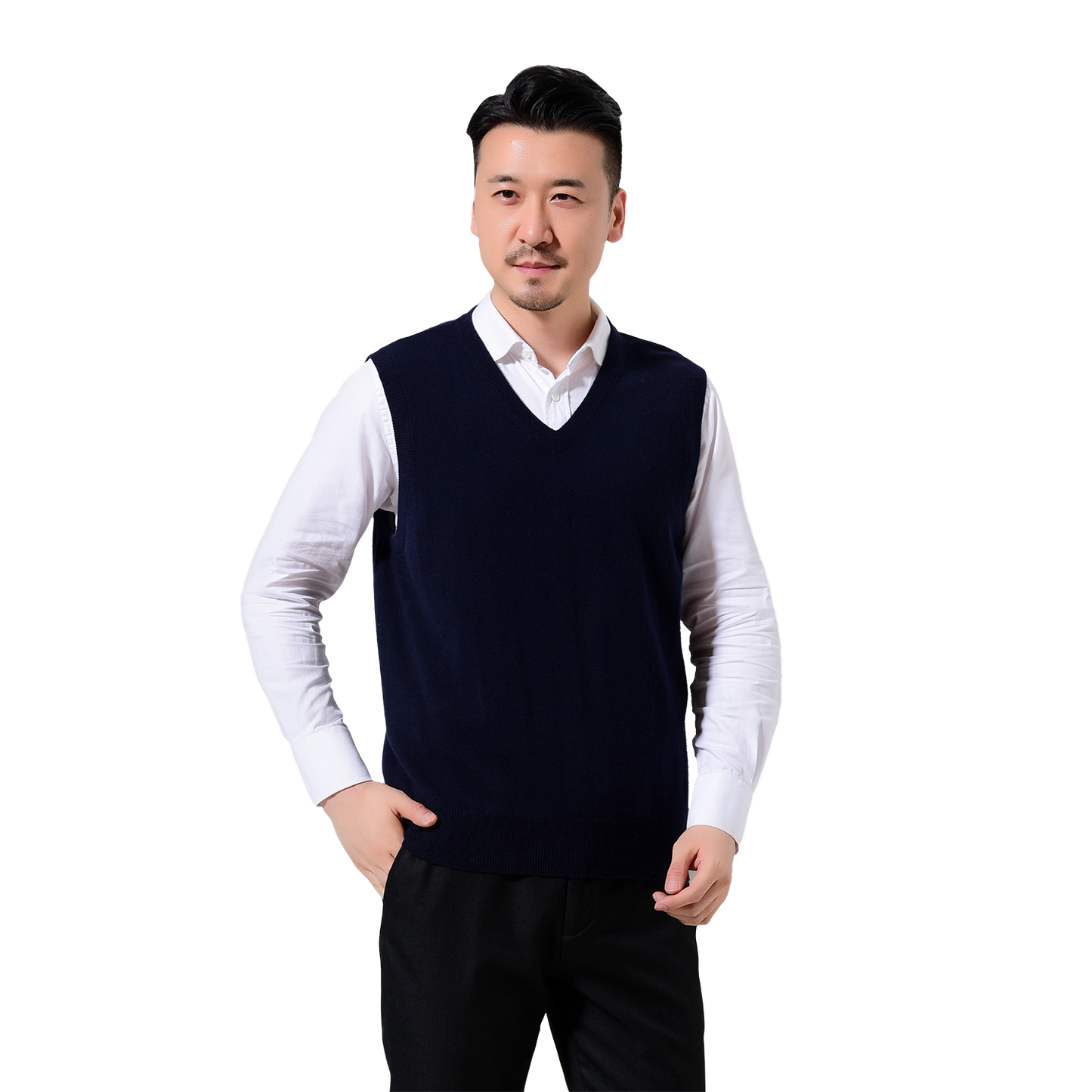 Men's cashmere vest