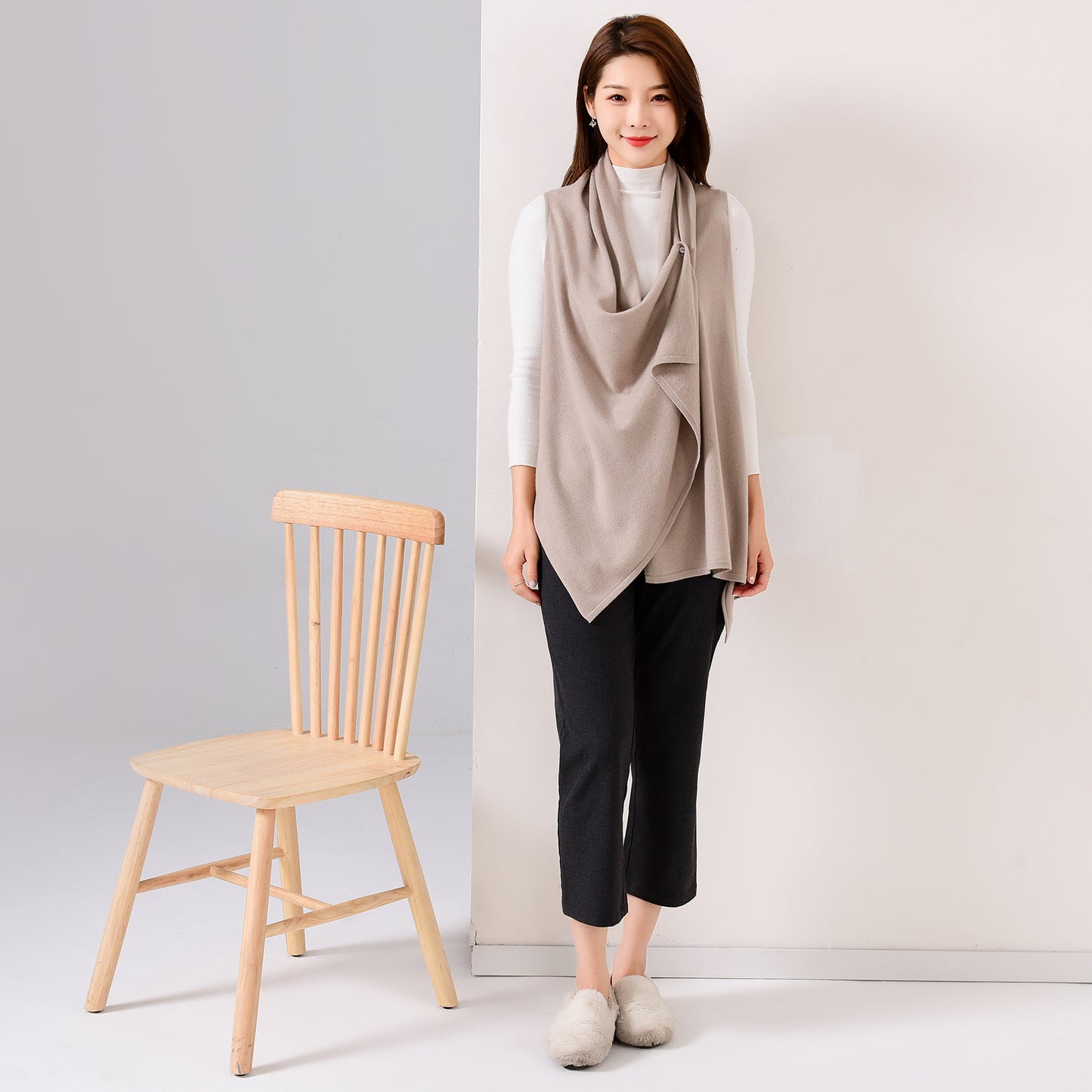 Women's cashmere shawl