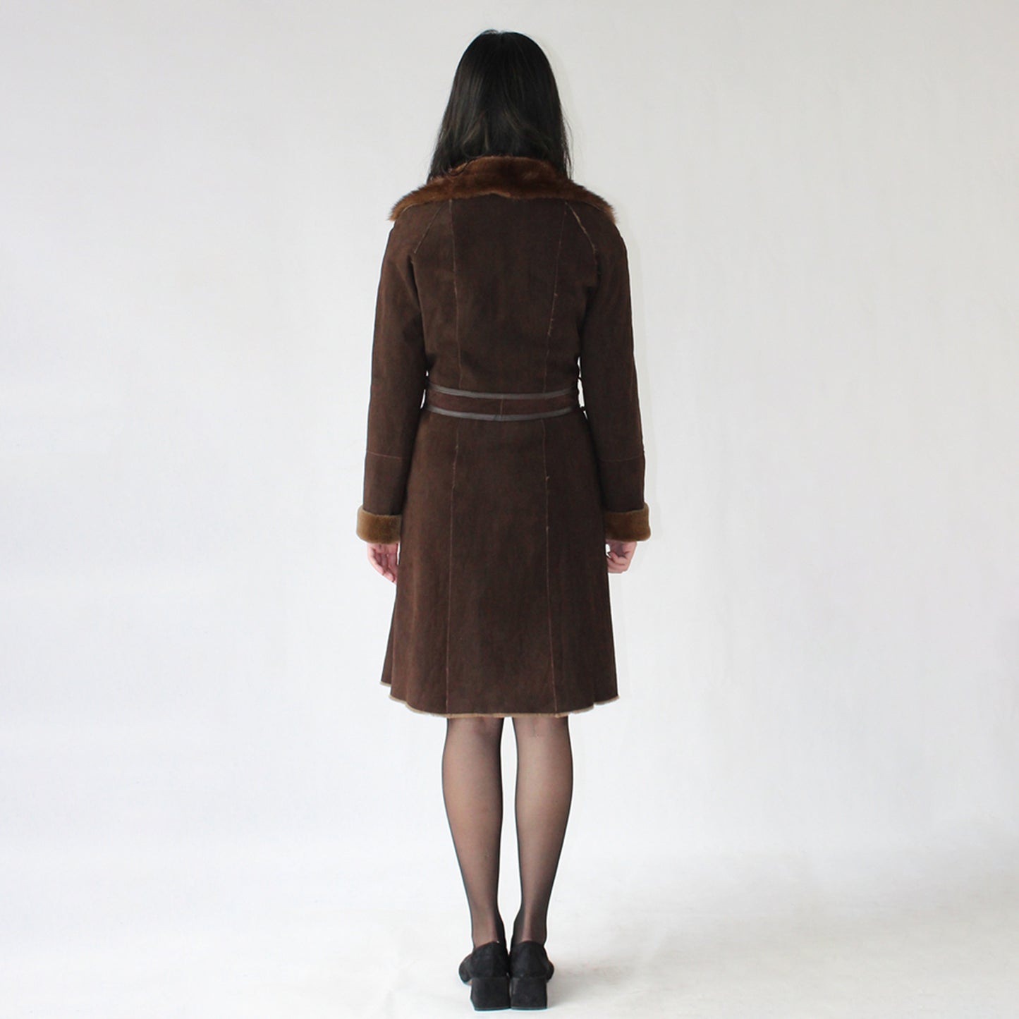 Women's doubleface mink coat