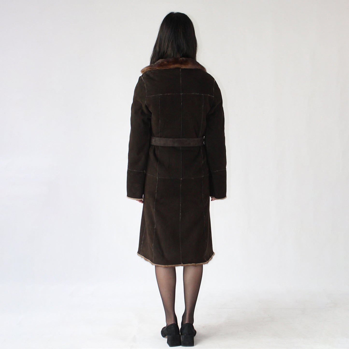 Women's doubleface mink coat