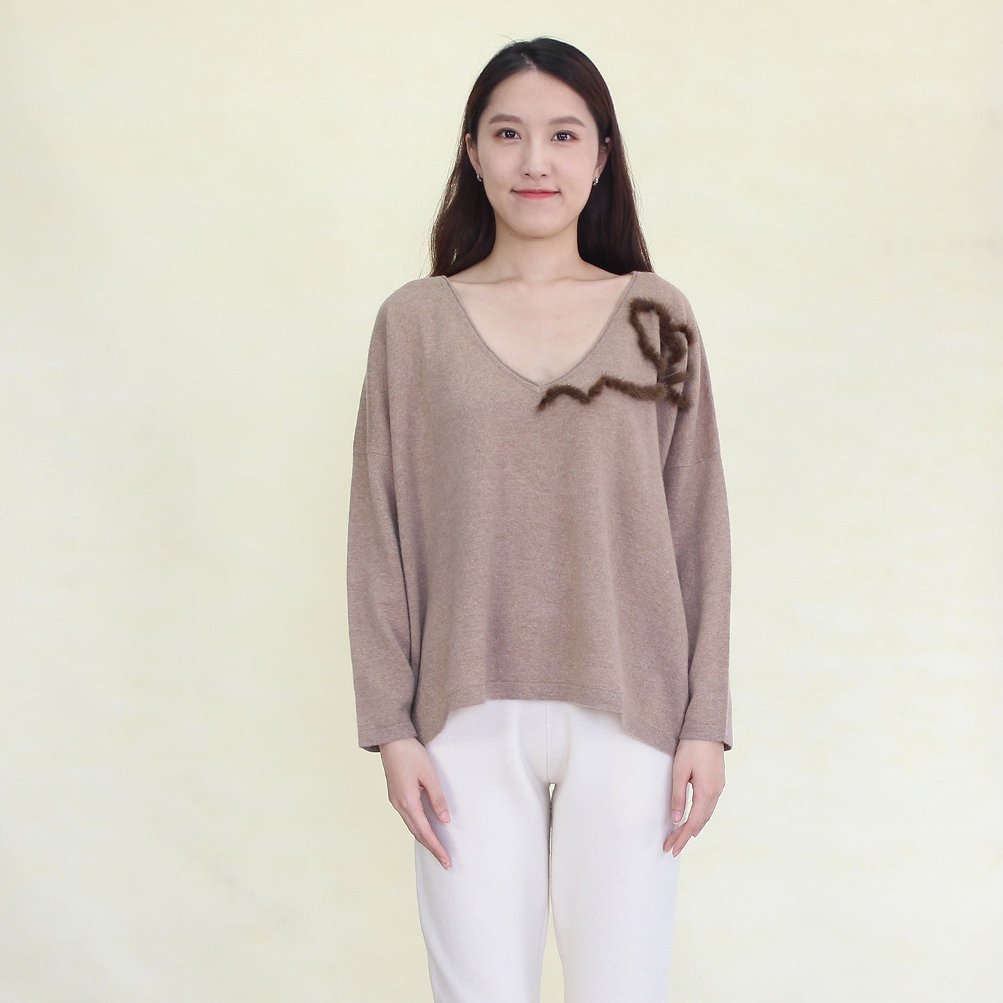 Women's cashmere pullover