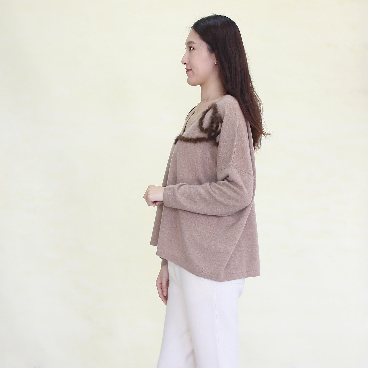 Women's cashmere pullover