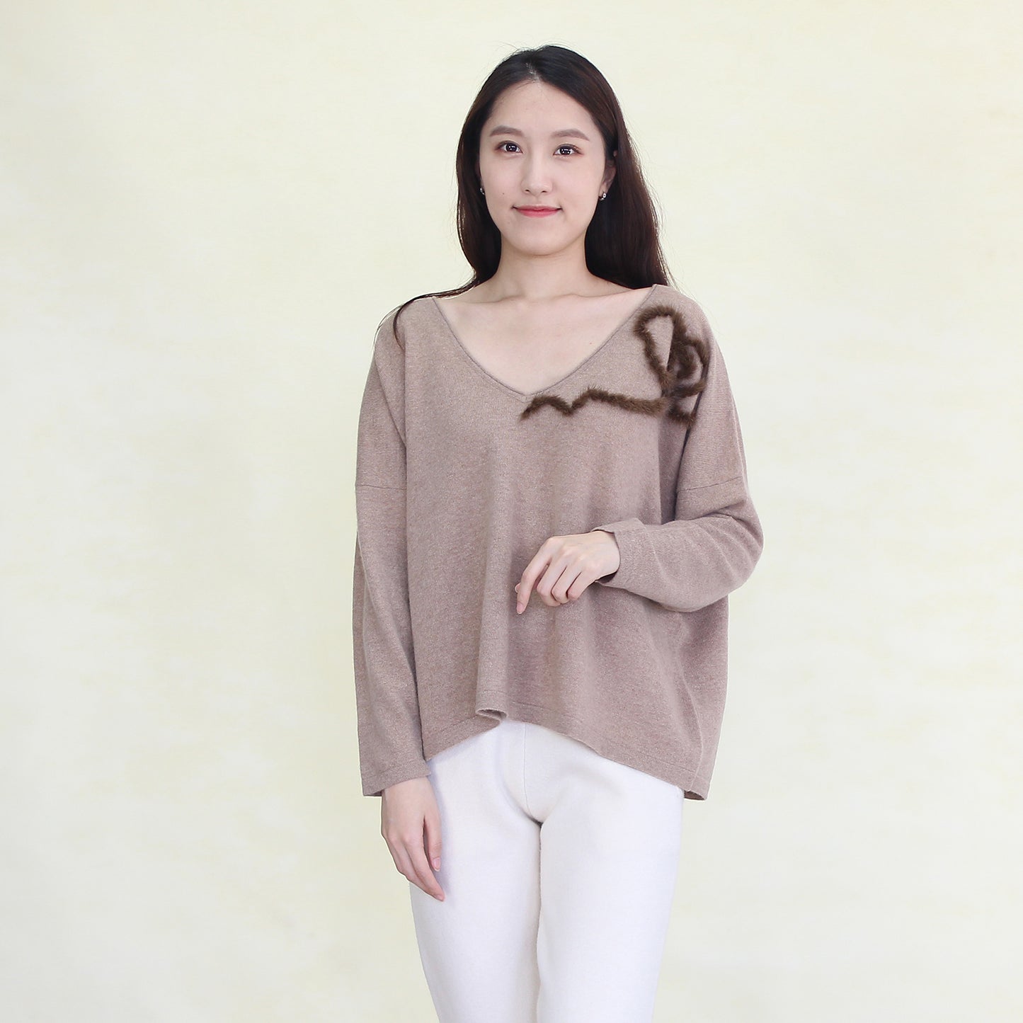 Women's cashmere pullover