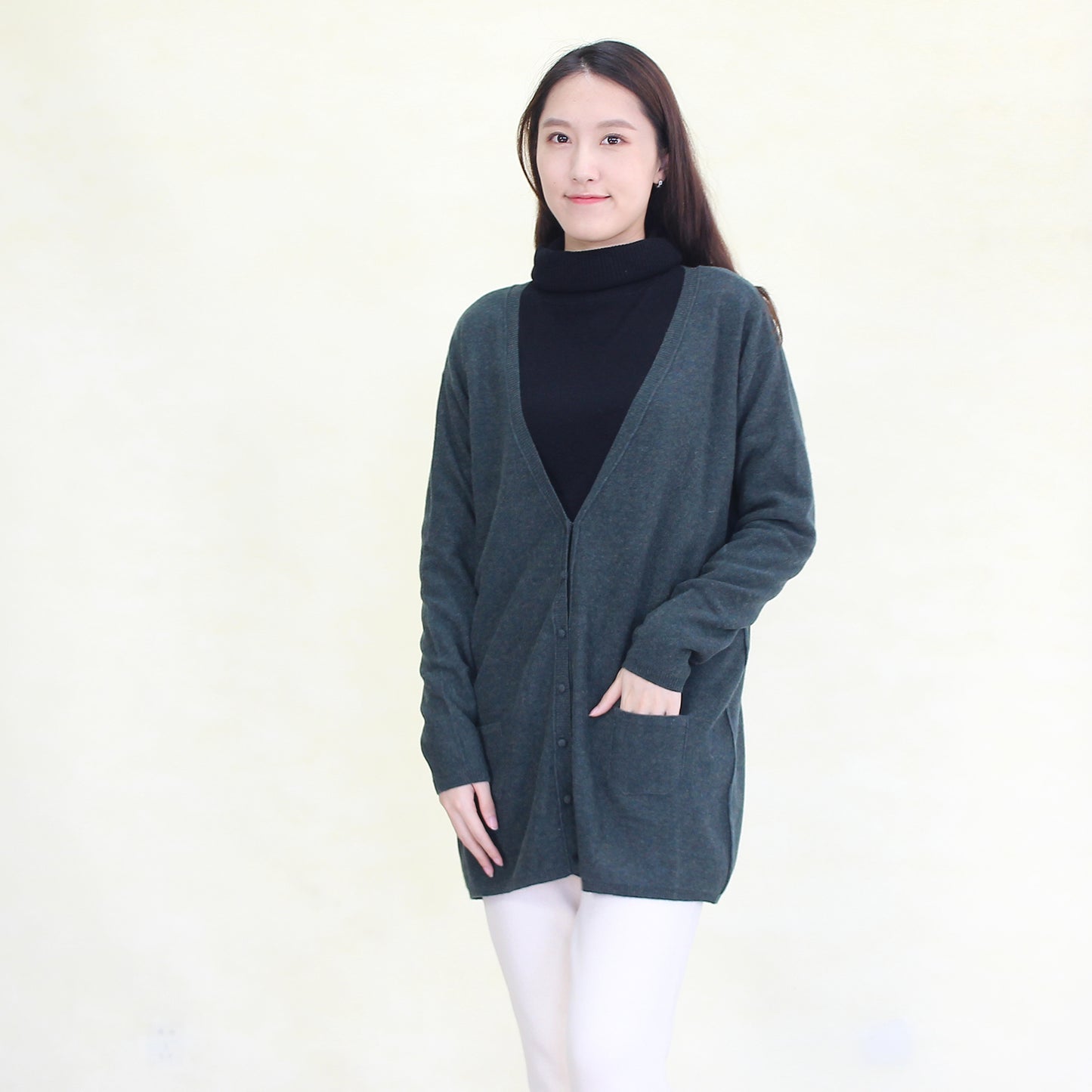Women's cashmere cardigan