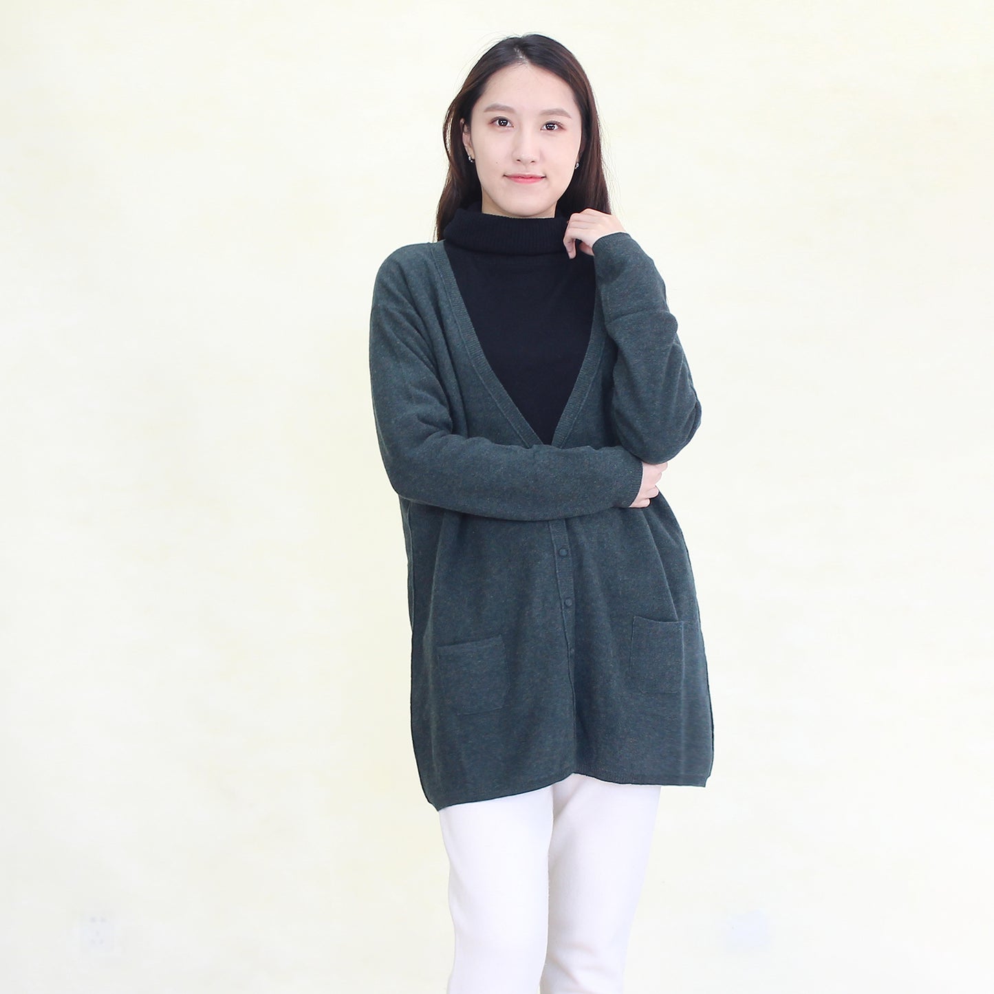 Women's cashmere cardigan