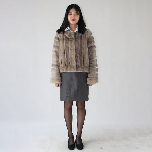 Women's mink jacket