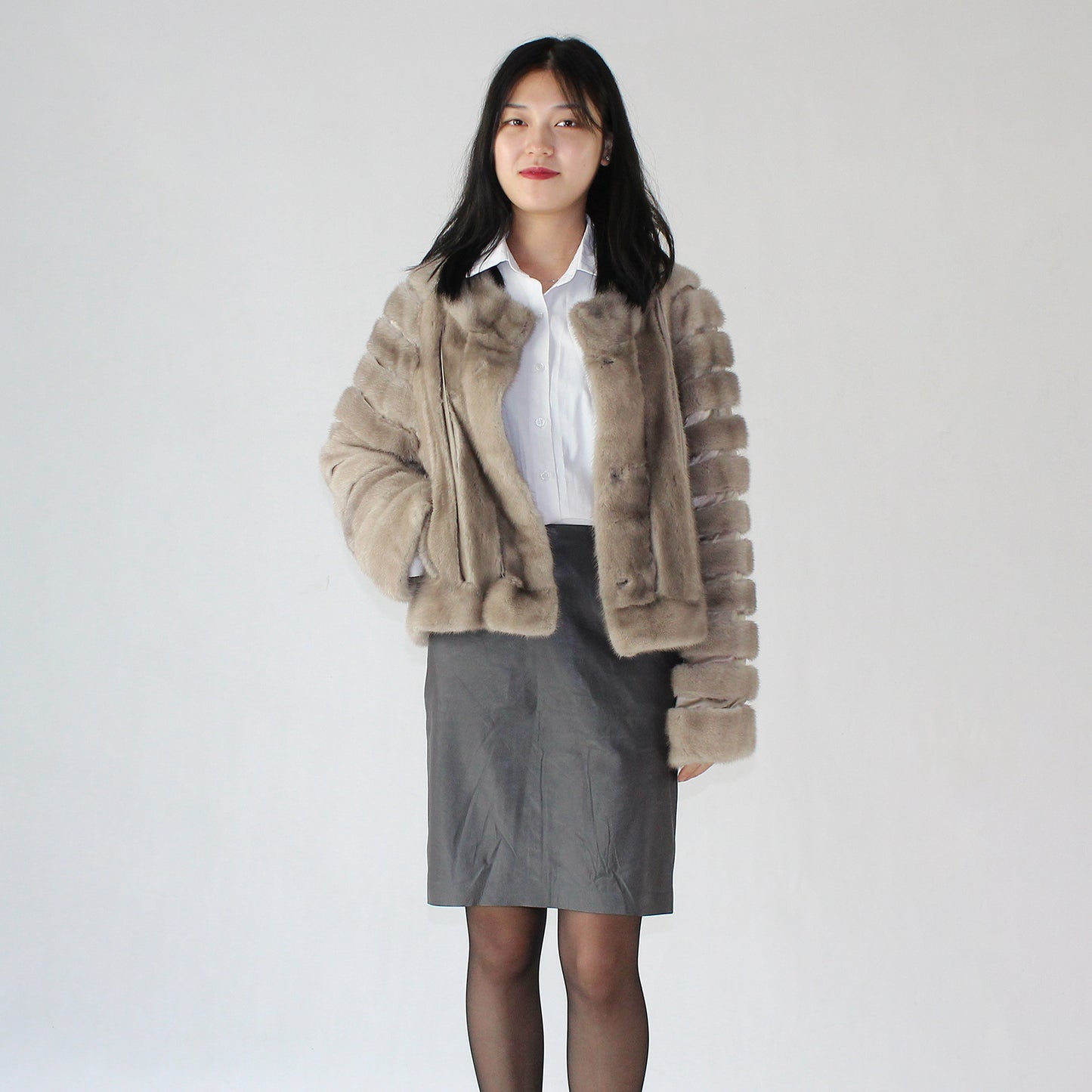 Women's mink jacket