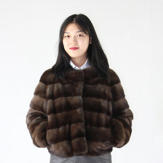 Women's mink jacket