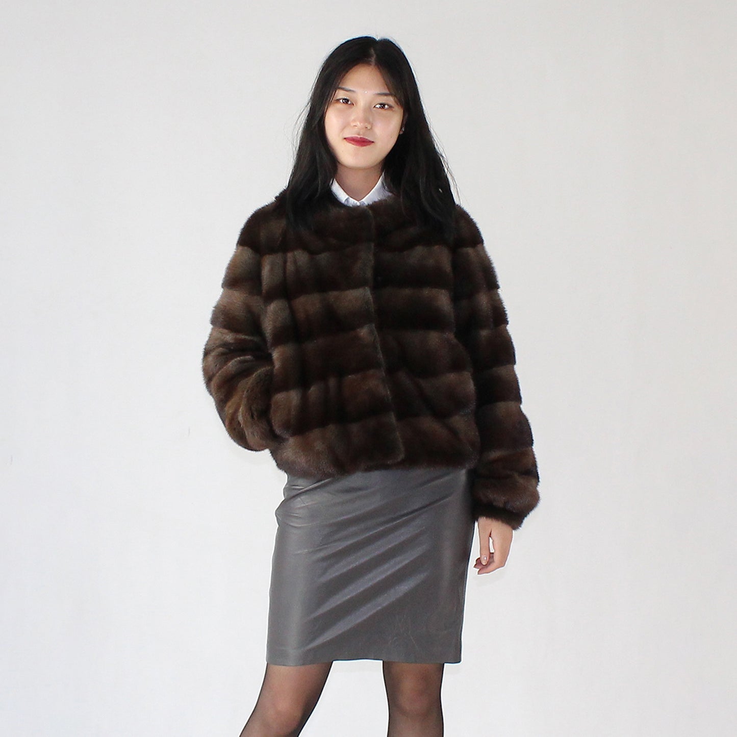 Women's mink jacket
