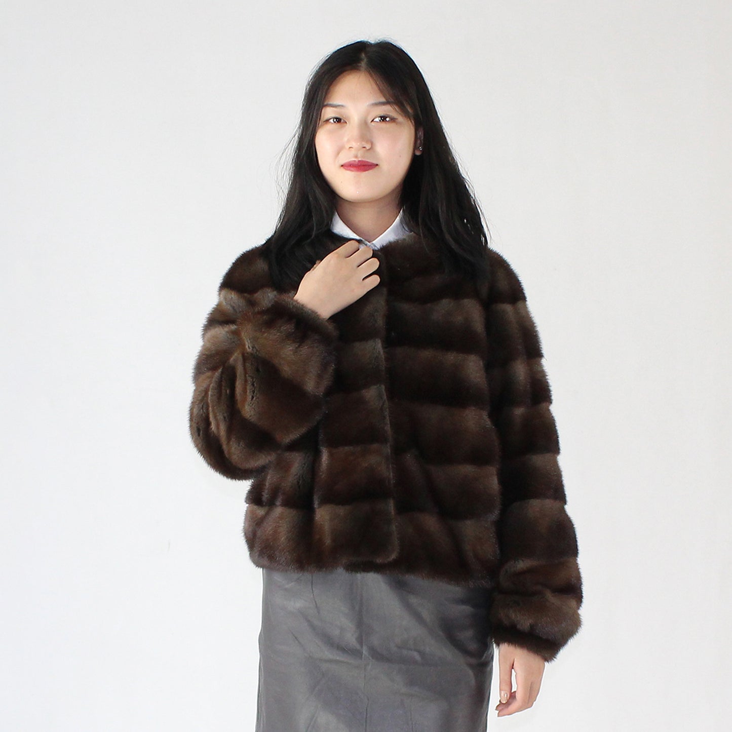 Women's mink jacket