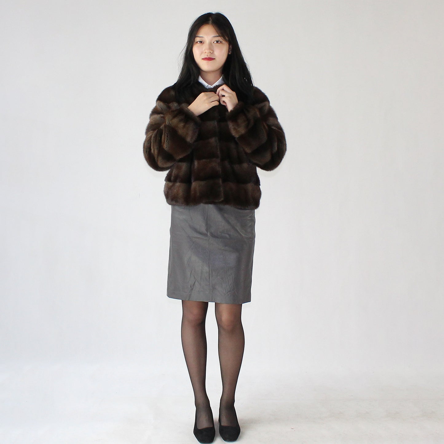 Women's mink jacket