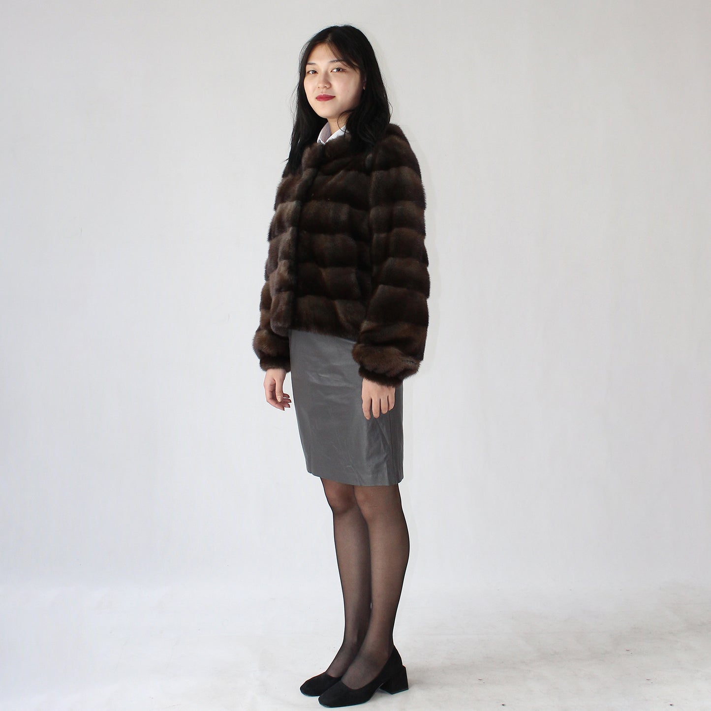 Women's mink jacket