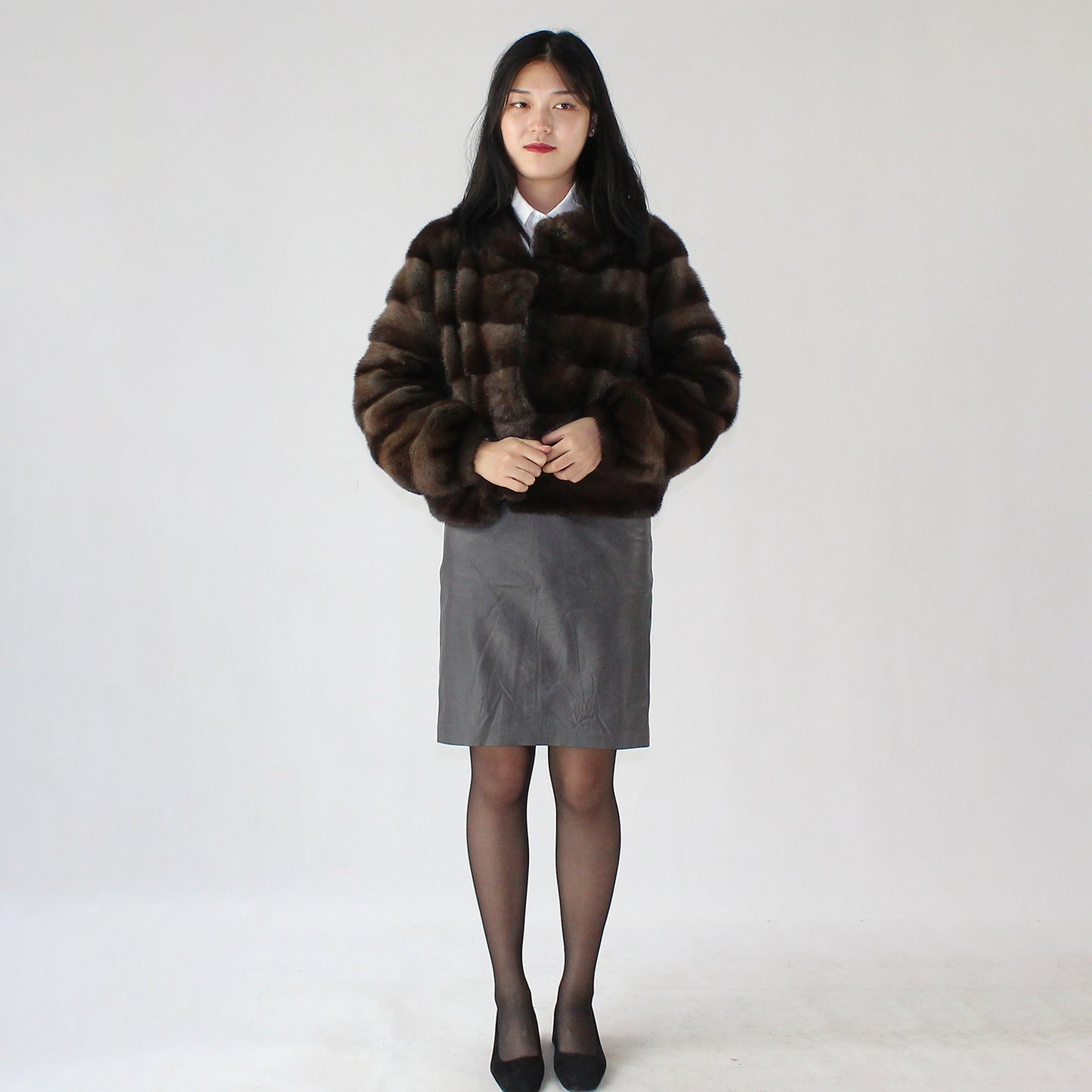 Women's mink jacket