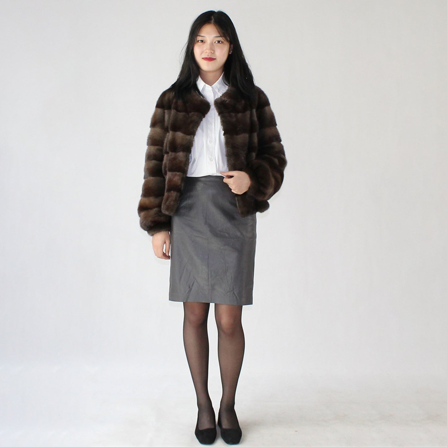 Women's mink jacket