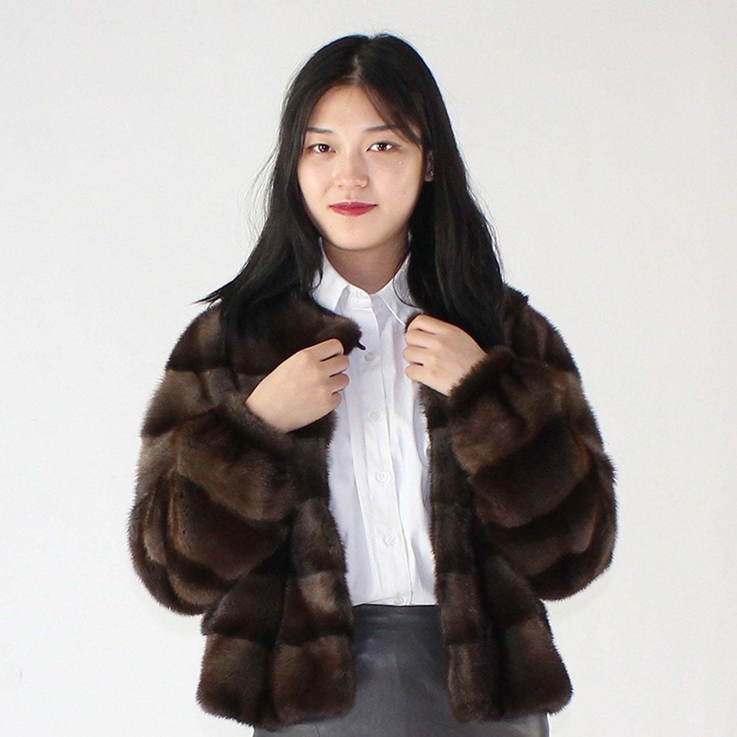 Women's mink jacket