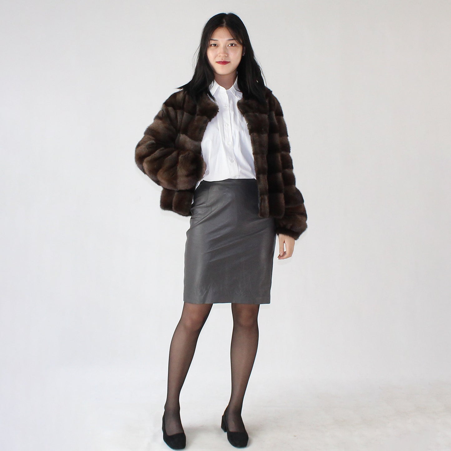 Women's mink jacket