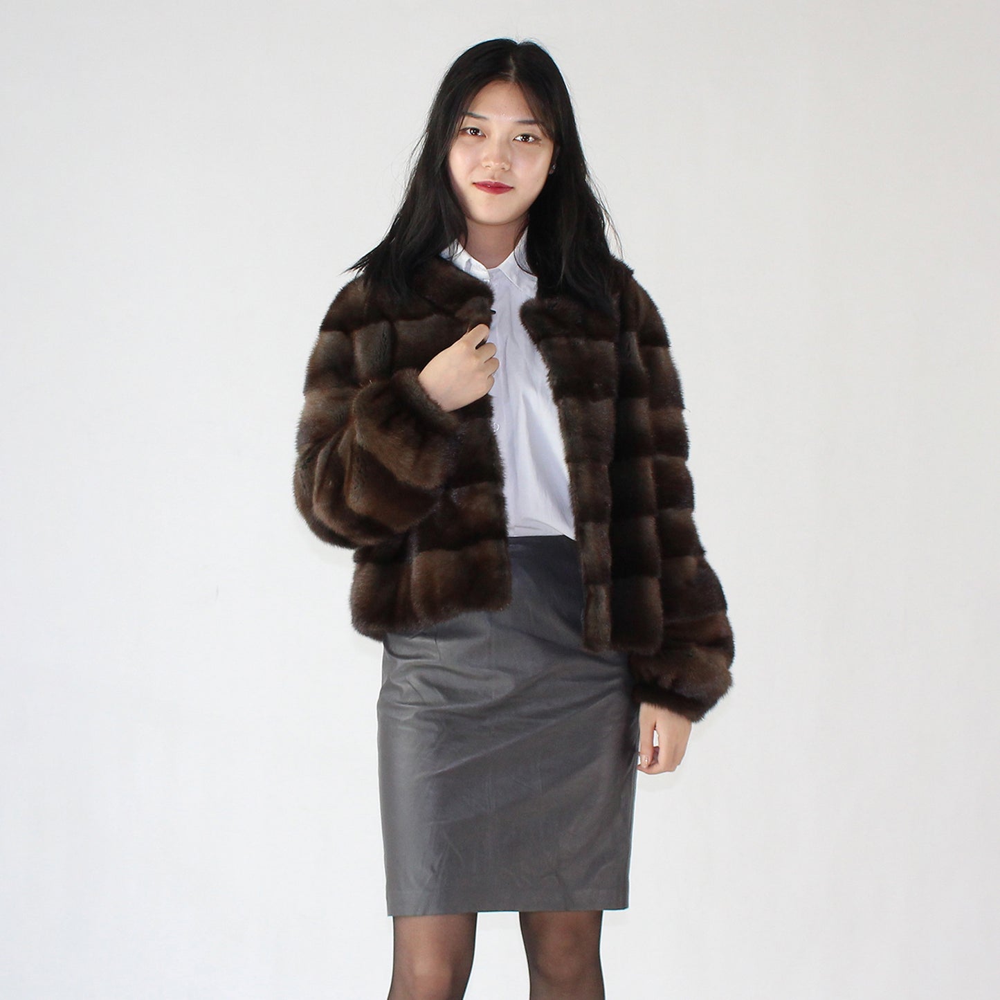 Women's mink jacket