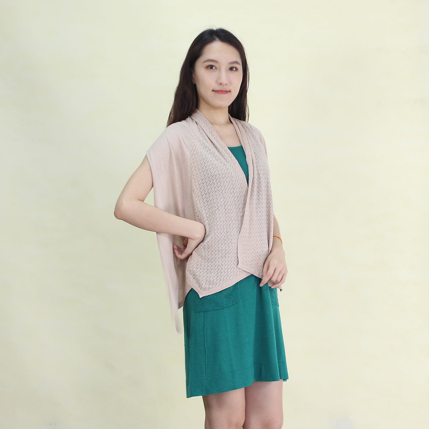 Women's Silk cashmere mixed fiber shawl