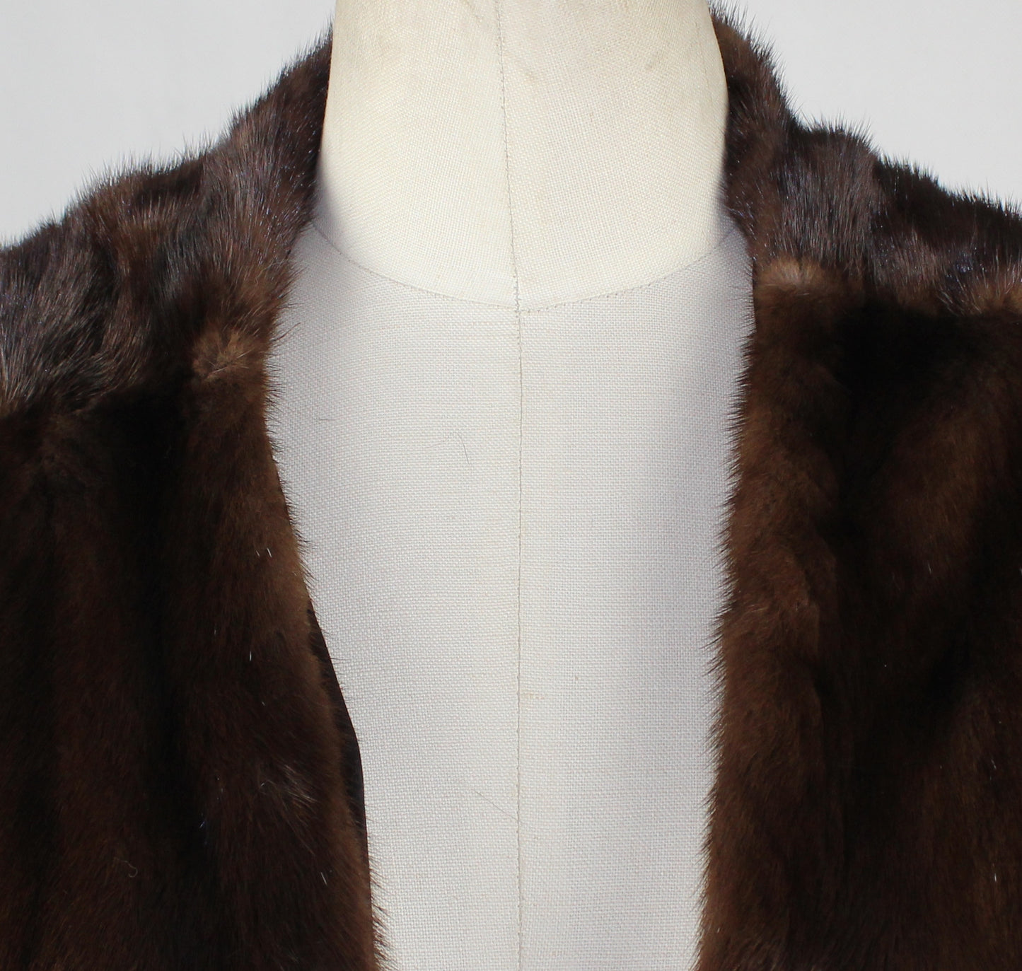 Women's mink shawl