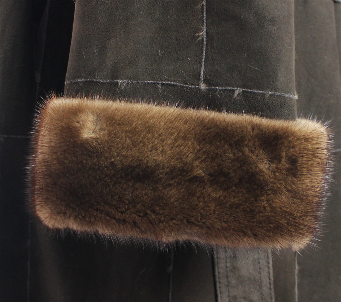 Women's doubleface mink coat
